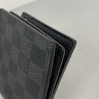 Louis Vuitton Wallet Damier Graphite Portefeuille Amerigo NM Black — view 6