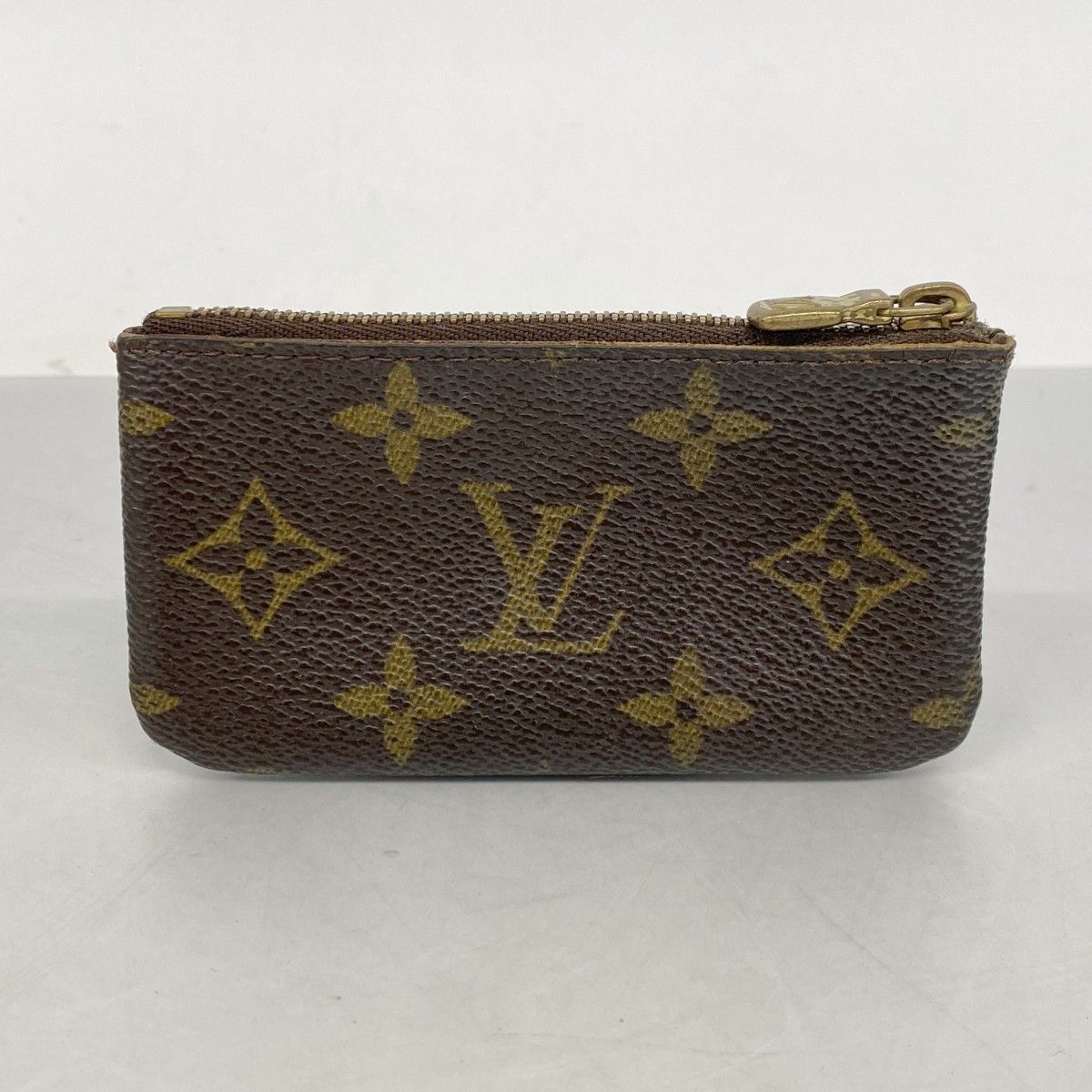 Louis Vuitton Coin Case Monogram Pochette Cles Brown — view 9