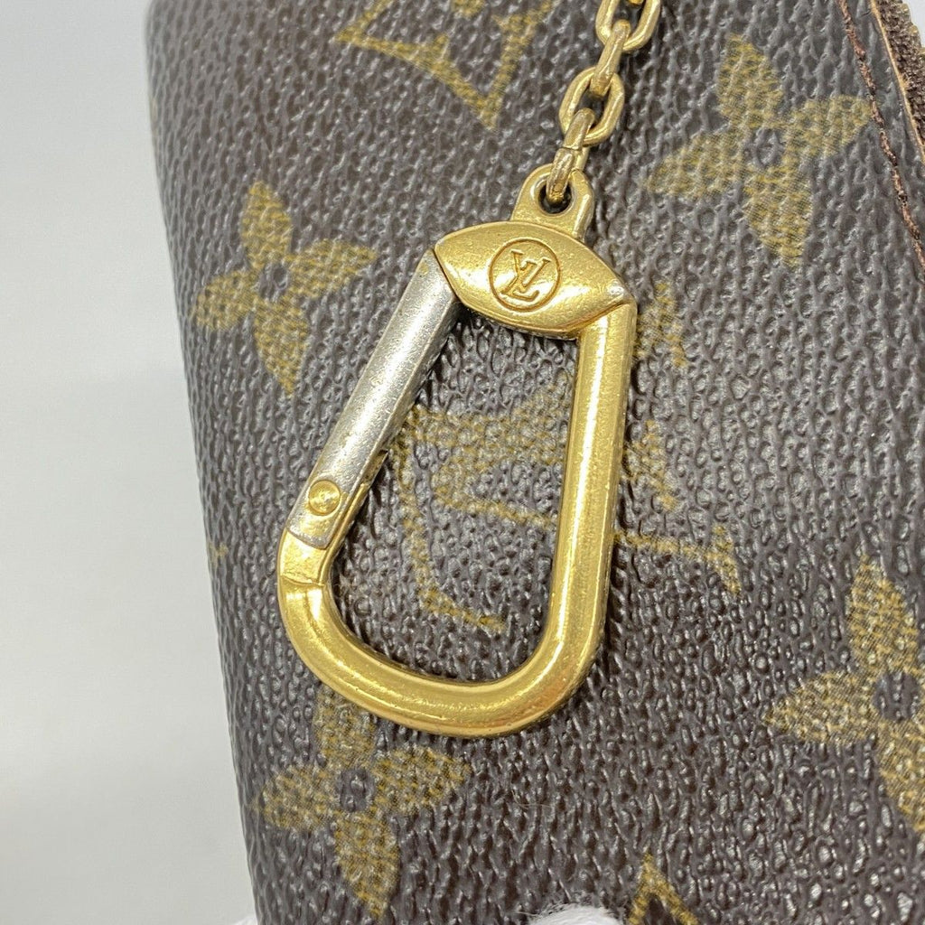 Louis Vuitton Coin Case Monogram Pochette Cles Brown — view 8