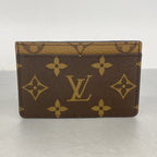 Louis Vuitton Card Case Monogram Reverse Holder Sample Brown — view 6