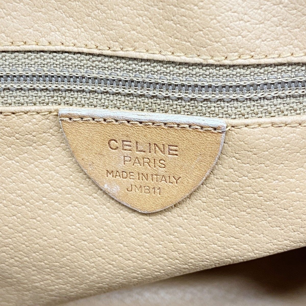 Celine Handbag Macadam Brown Gold — view 5