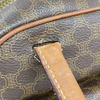 Celine Handbag Macadam Brown Gold — view 7