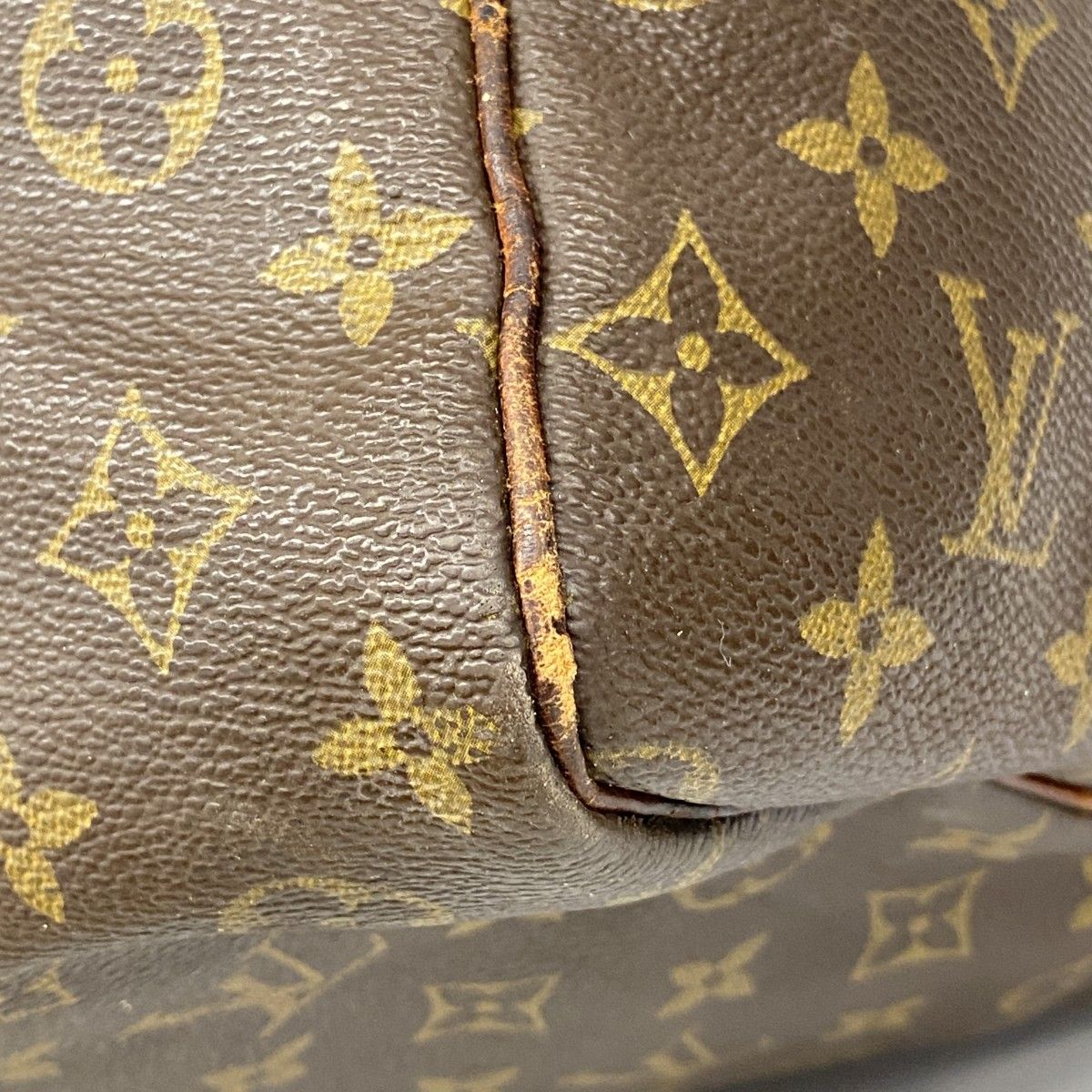 Louis Vuitton Boston Bag Monogram Keepall Bandouliere 60 Brown — view 7