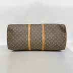 Louis Vuitton Boston Bag Monogram Keepall Bandouliere 60 Brown — view 3