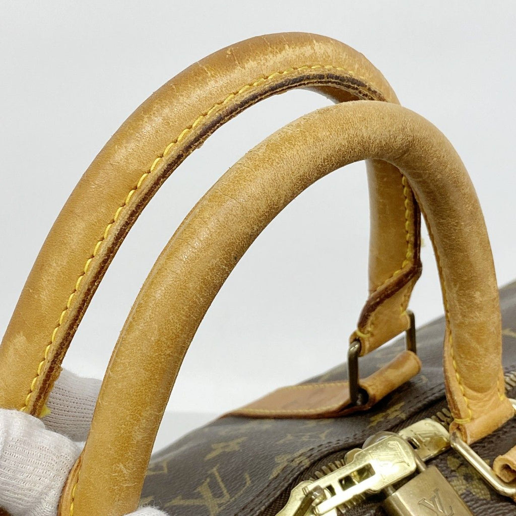 Louis Vuitton Boston Bag Monogram Keepall Bandouliere 60 Brown — view 9
