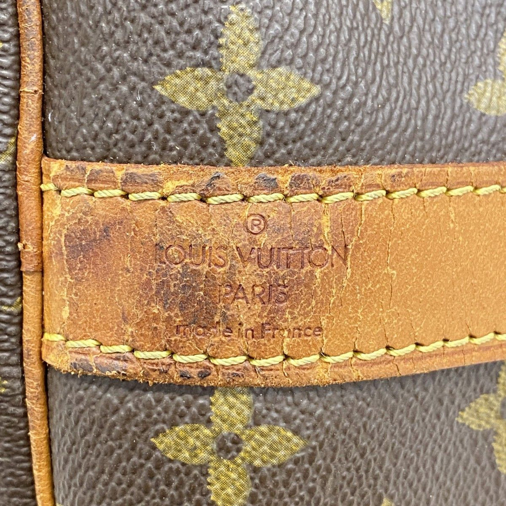 Louis Vuitton Boston Bag Monogram Keepall Bandouliere 60 Brown — view 5