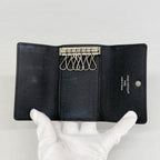 Louis Vuitton Key Case Monogram Eclipse Multicles 6 Black Key Holder — view 3