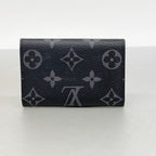 Louis Vuitton Key Case Monogram Eclipse Multicles 6 Black Key Holder — view 5