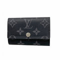 Louis Vuitton Key Case Monogram Eclipse Multicles 6 Black Key Holder