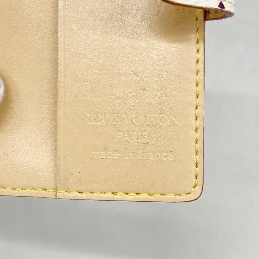 Louis Vuitton Notebook Cover Monogram Multicolor Agenda Mini Blanc — view 4