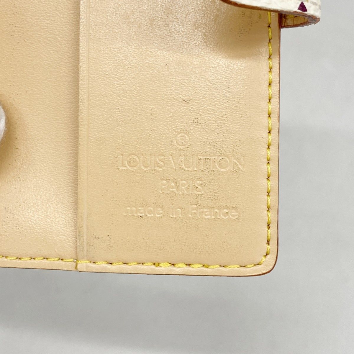Louis Vuitton Notebook Cover Monogram Multicolor Agenda Mini Blanc — view 4