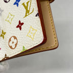 Louis Vuitton Notebook Cover Monogram Multicolor Agenda Mini Blanc — view 6