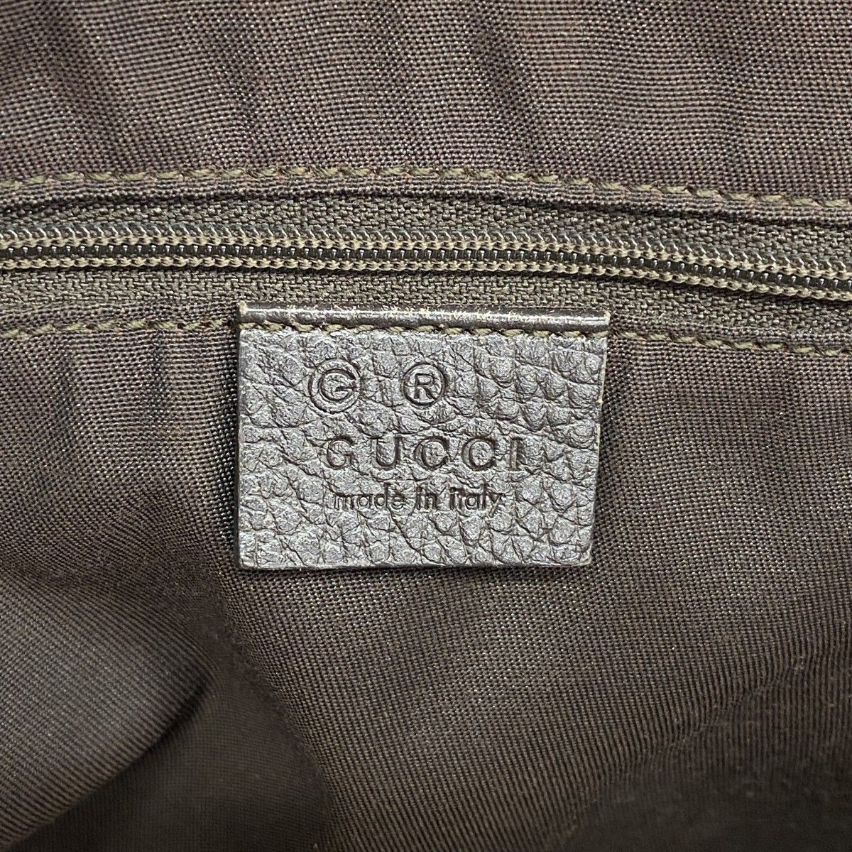 Gucci Tote GG Crystal Beige Brown Champagne Gold — view 5