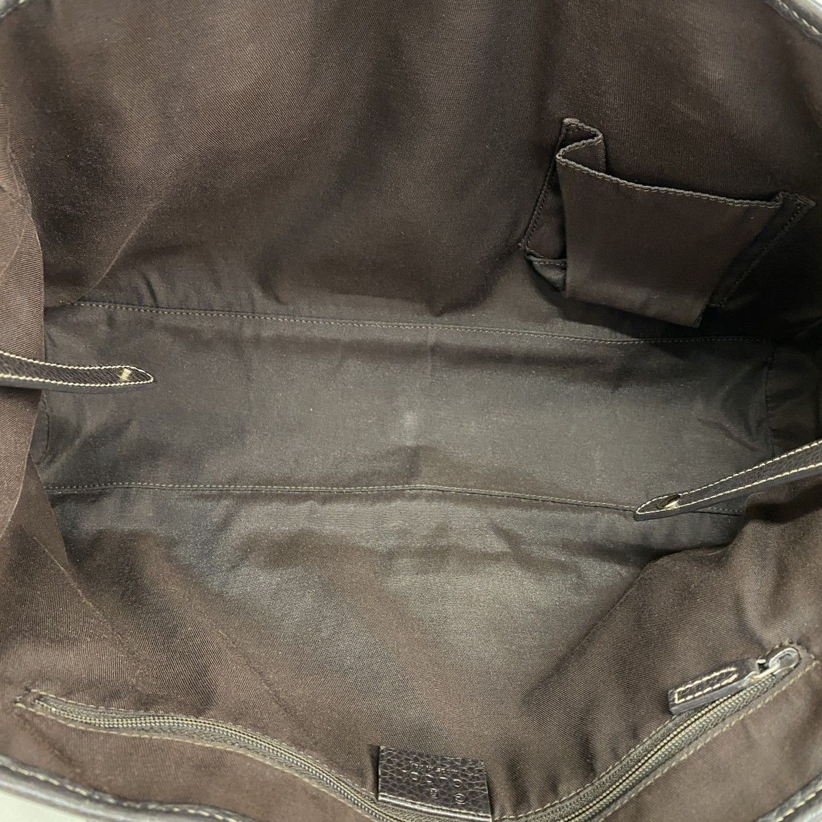 Gucci Tote GG Crystal Beige Brown Champagne Gold — view 4