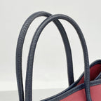 Hermes Tote Garden Party TPM Toile Officier Black Red Silver — view 8
