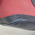 Hermes Tote Garden Party TPM Toile Officier Black Red Silver — view 6