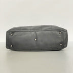 Chanel Handbag Choco Bar Lambskin Black Silver — view 3