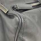 Chanel Handbag Choco Bar Lambskin Black Silver — view 7
