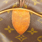 Louis Vuitton Boston Bag Monogram Keepall 55 Brown — view 5
