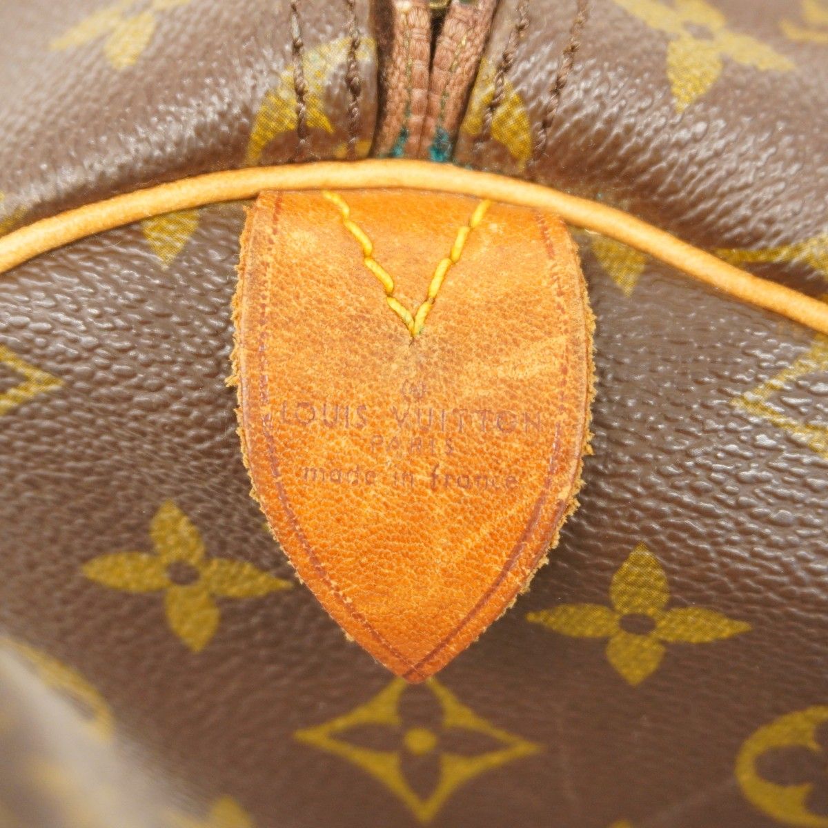 Louis Vuitton Boston Bag Monogram Keepall 55 Brown — view 5