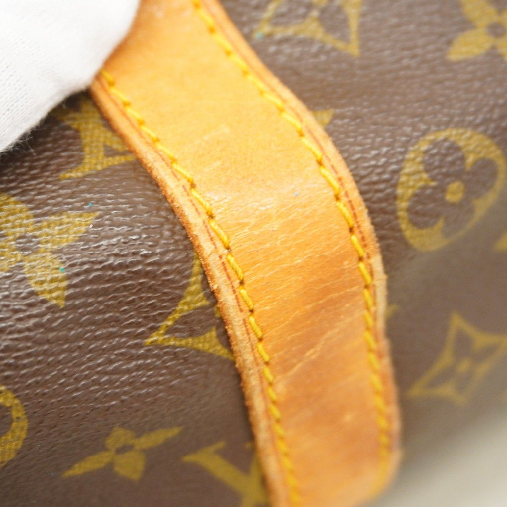 Louis Vuitton Boston Bag Monogram Keepall 55 Brown — view 9