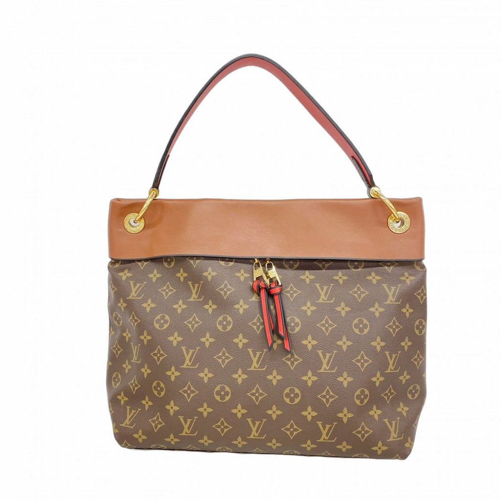 Louis Vuitton Handbag Monogram Tui Roulis Hobo Caramel