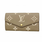 Louis Vuitton Wallet Monogram Empreinte Bicolor Portefeuille Sarah NM Tourterell