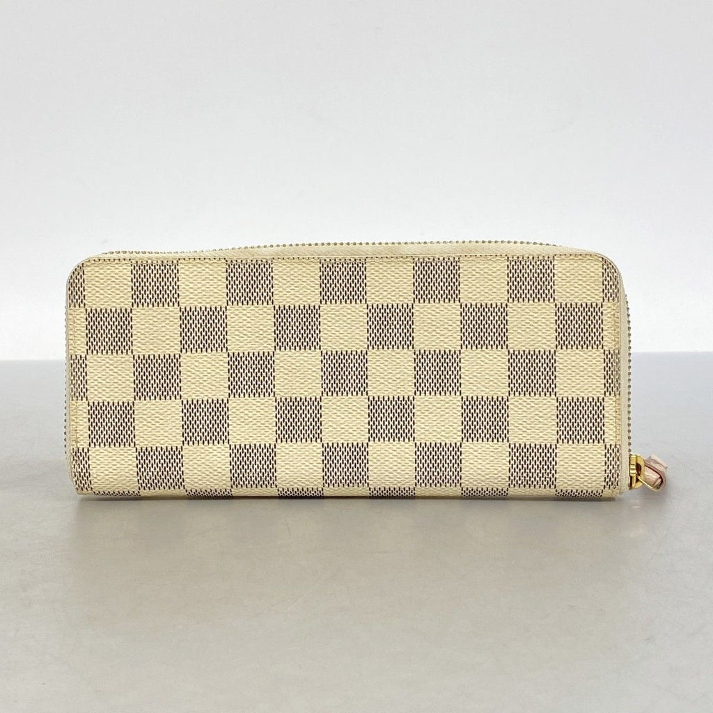 Louis Vuitton Wallet Damier Azur Portefeuille Clemence White — view 8
