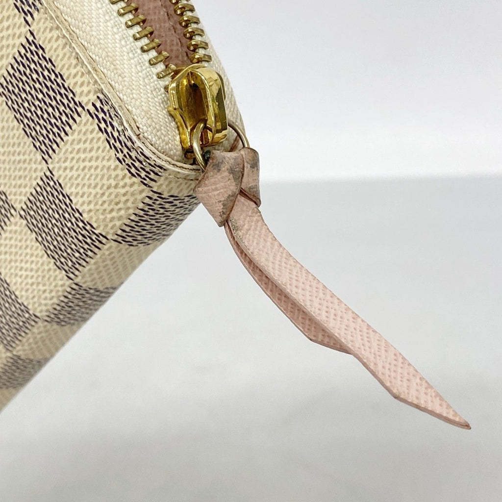 Louis Vuitton Wallet Damier Azur Portefeuille Clemence White — view 7