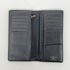 Louis Vuitton Wallet Damier Graphite Portefeuille Brazza Black — view 3