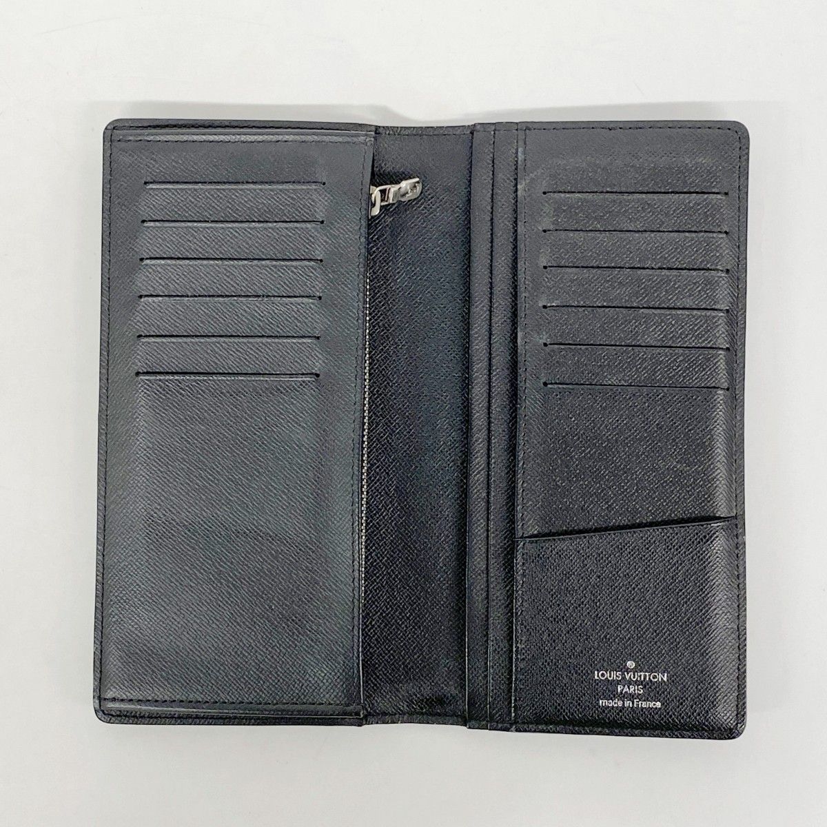 Louis Vuitton Wallet Damier Graphite Portefeuille Brazza Black — view 3