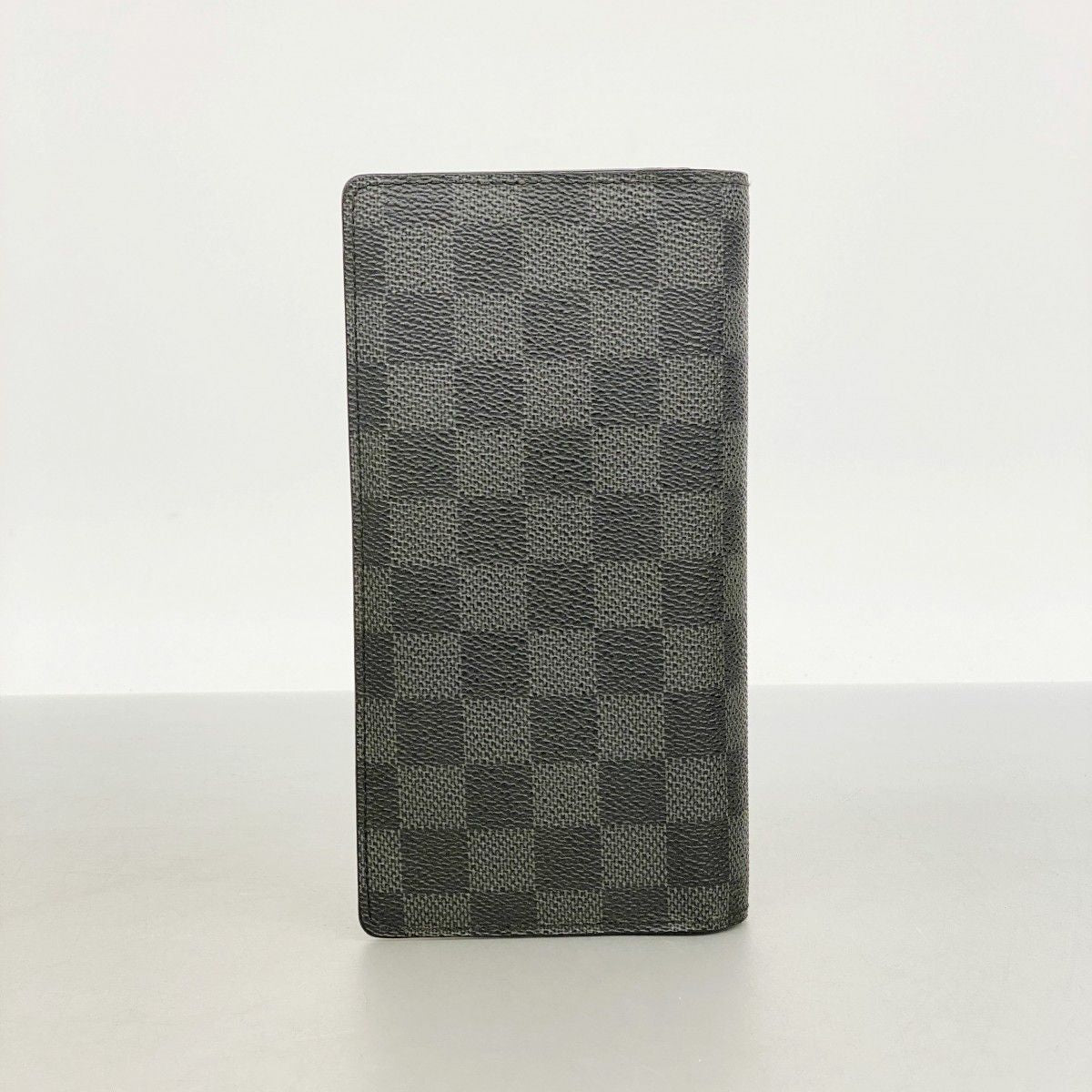 Louis Vuitton Wallet Damier Graphite Portefeuille Brazza Black — view 7