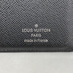 Louis Vuitton Wallet Damier Graphite Portefeuille Brazza Black — view 4
