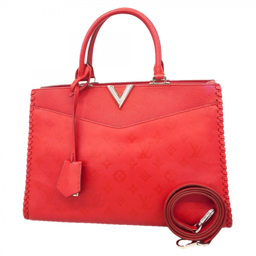 Louis Vuitton Handbag Monogram Very Zip Tote Ruby 2-Way