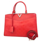 Louis Vuitton Handbag Monogram Very Zip Tote Ruby 2-Way