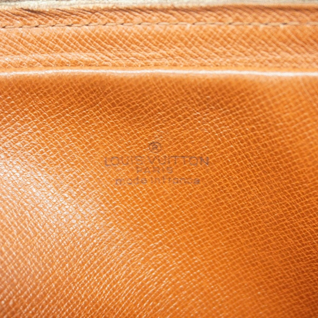 Louis Vuitton Clutch Monogram Marly Dragonne PM Brown — view 5
