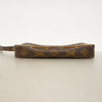Louis Vuitton Clutch Monogram Marly Dragonne PM Brown — view 3