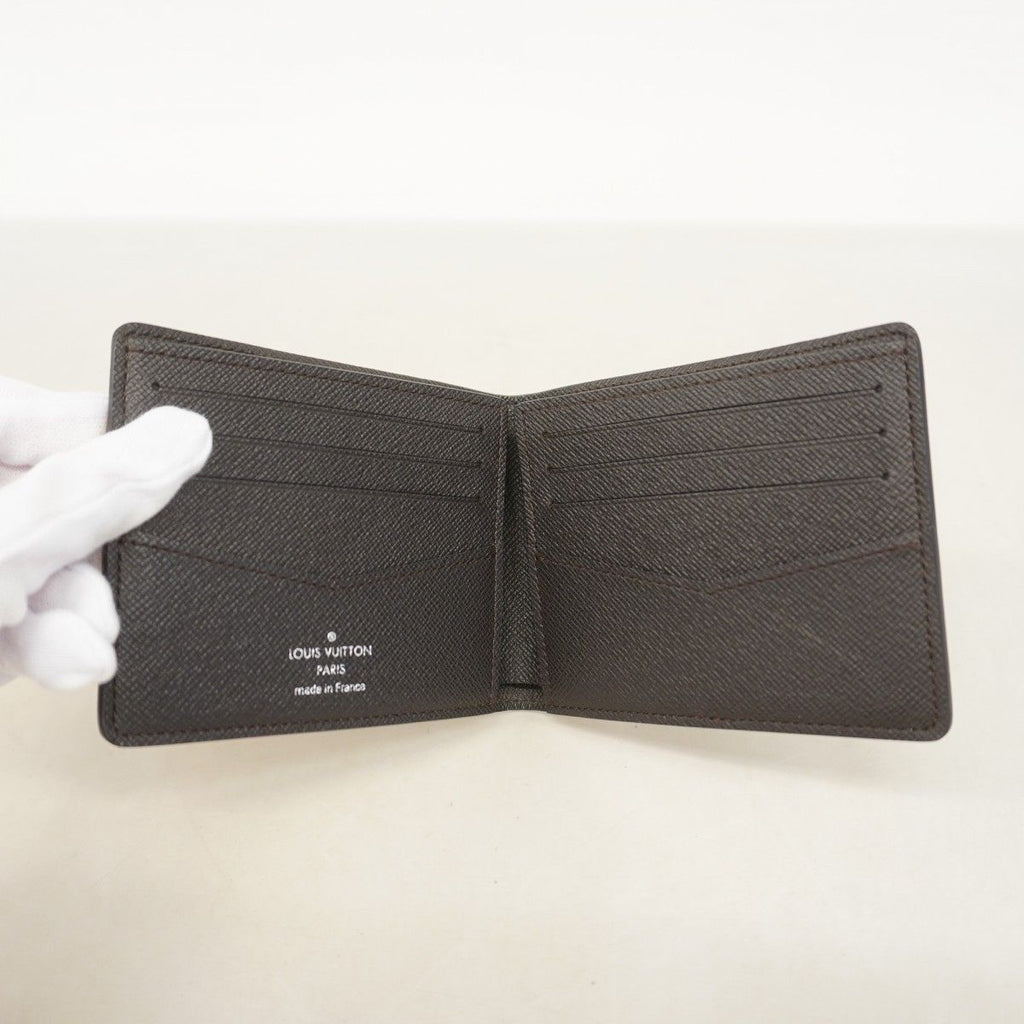 Louis Vuitton Billfold Damier Portefeuille Calf Ebene Wallet — view 3