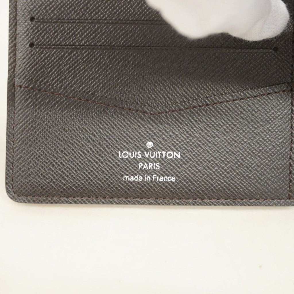 Louis Vuitton Billfold Damier Portefeuille Calf Ebene Wallet — view 4