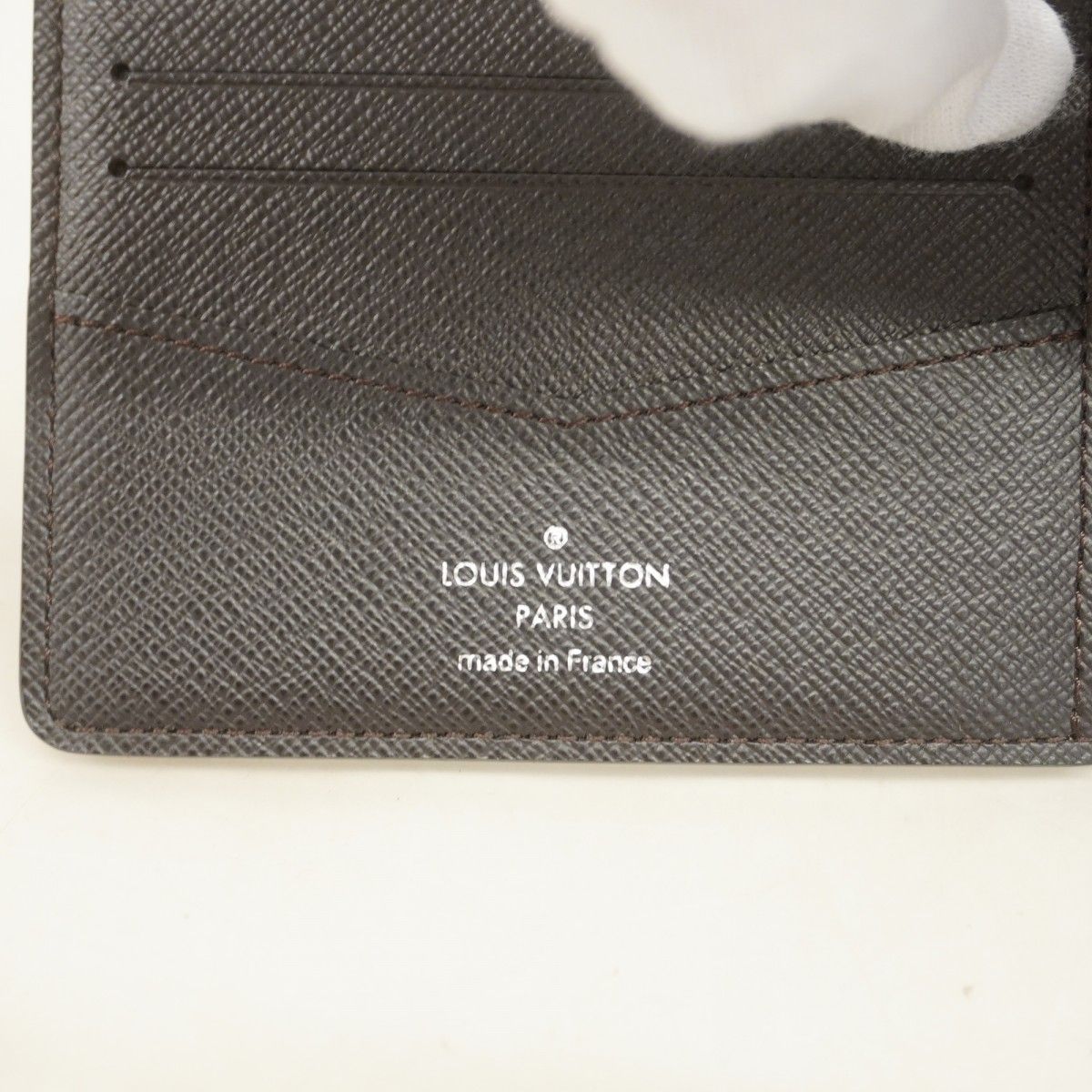 Louis Vuitton Billfold Damier Portefeuille Calf Ebene Wallet — view 4