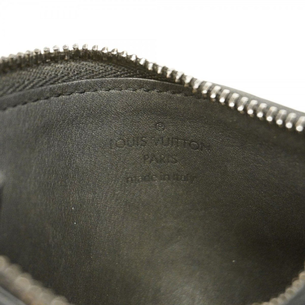 Louis Vuitton Coin Case Monogram Shadow Compact Card Holder Black — view 4