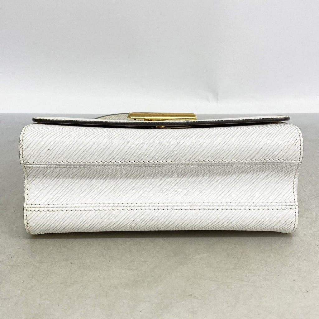 Louis Vuitton Shoulder Bag Epi Twist MM Blanc — view 3