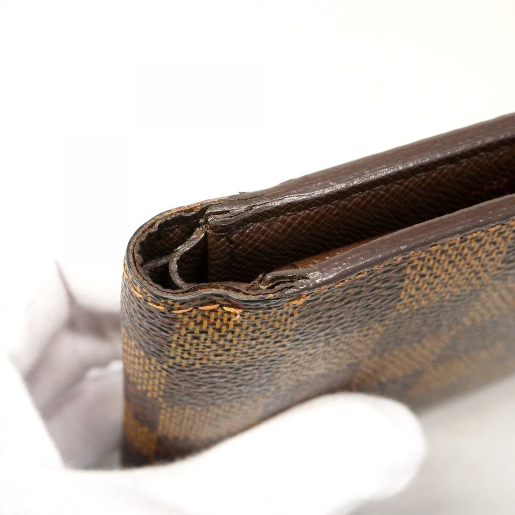 Louis Vuitton Wallet Damier Portefeuille Marco Ebene — view 7