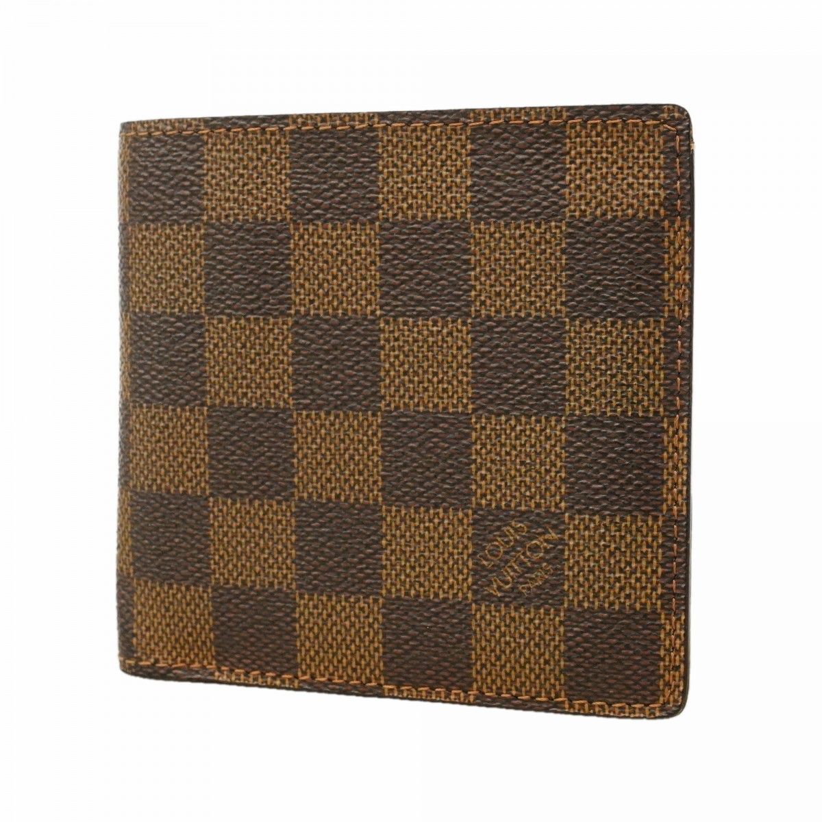 Louis Vuitton Wallet Damier Portefeuille Marco Ebene