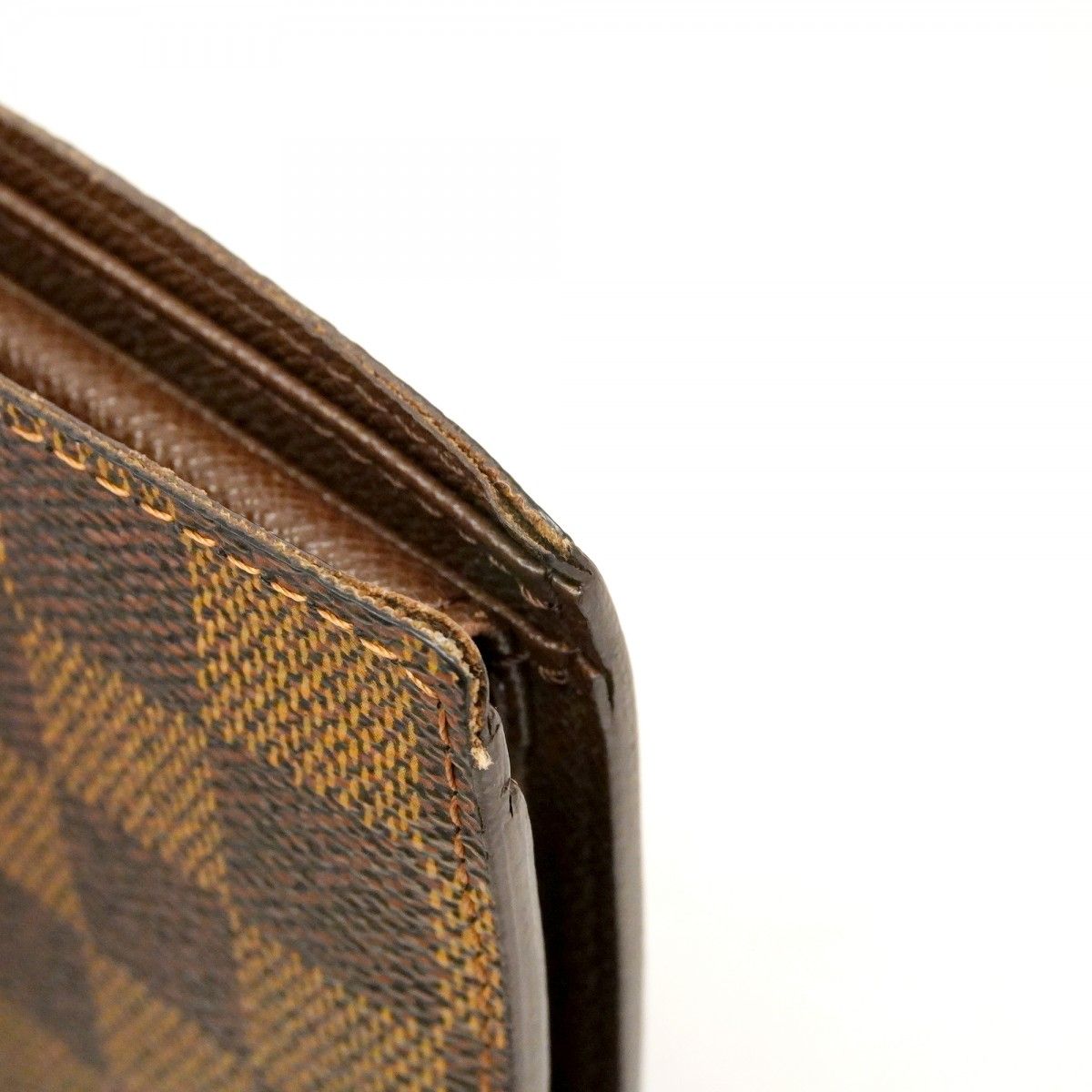 Louis Vuitton Wallet Damier Portefeuille Marco Ebene — view 6