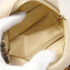 Chanel Shoulder Bag 19 Lambskin Ivory Gold Silver — view 4