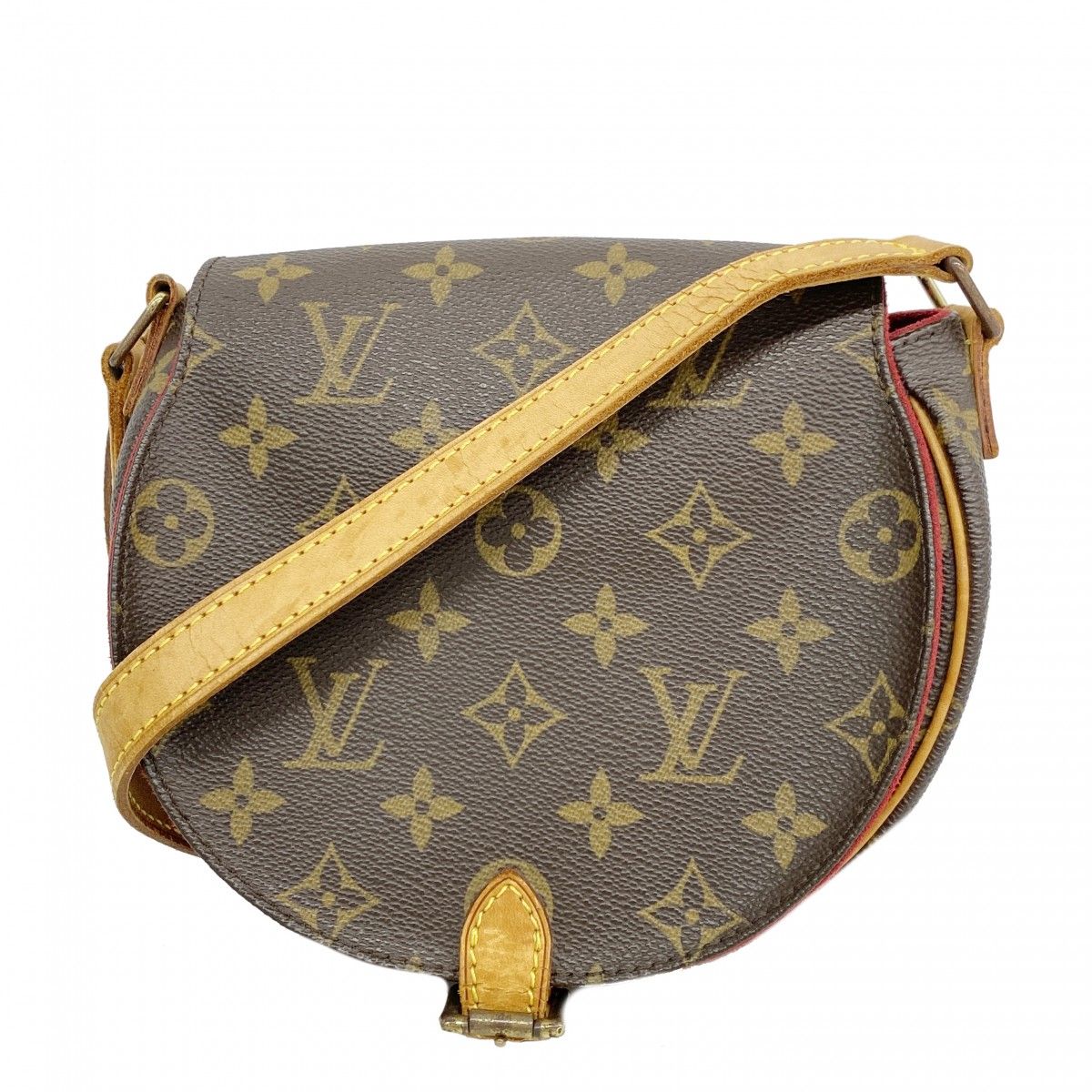 Louis Vuitton Shoulder Bag Monogram Tambourine Brown