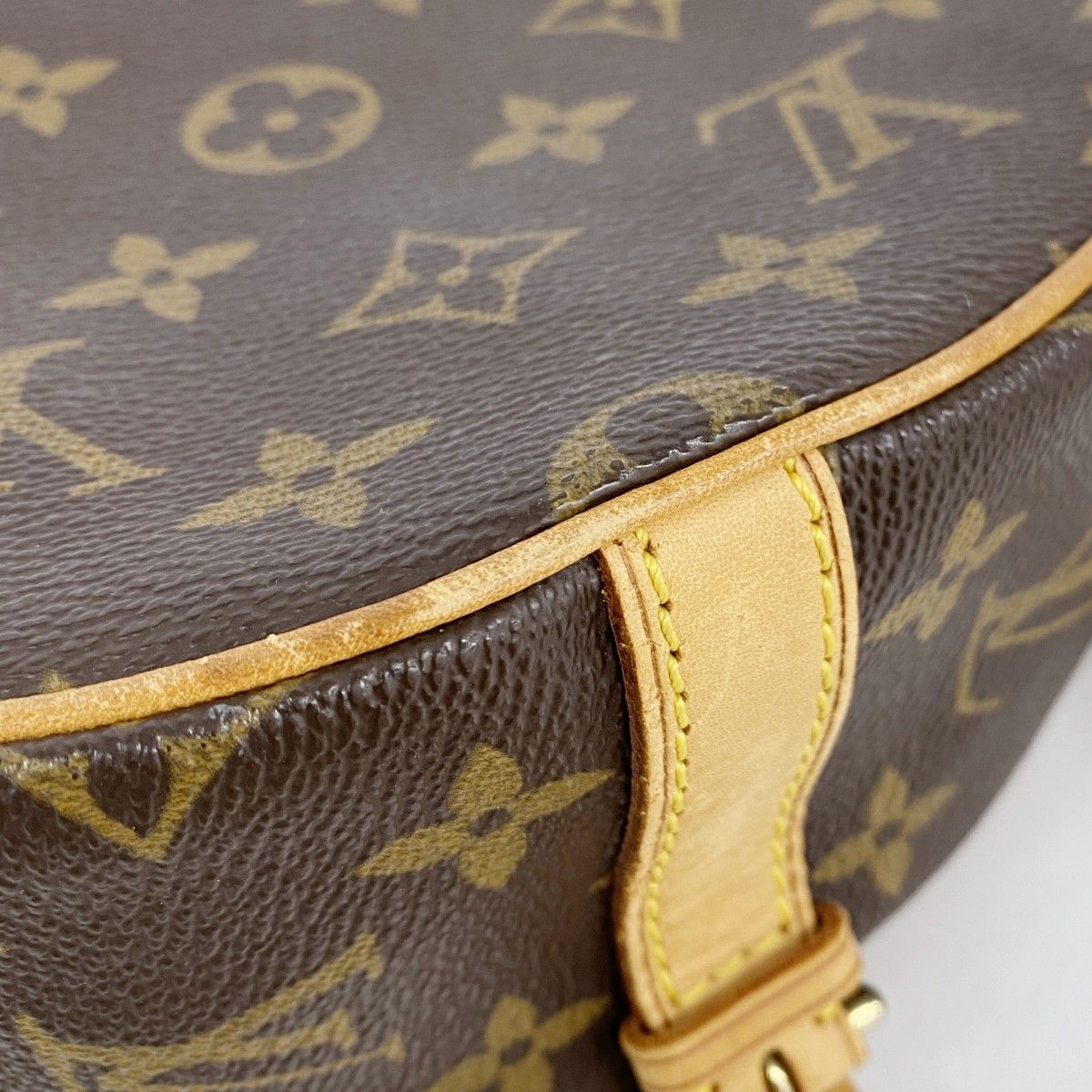 Louis Vuitton Shoulder Bag Monogram Tambourine Brown — view 8