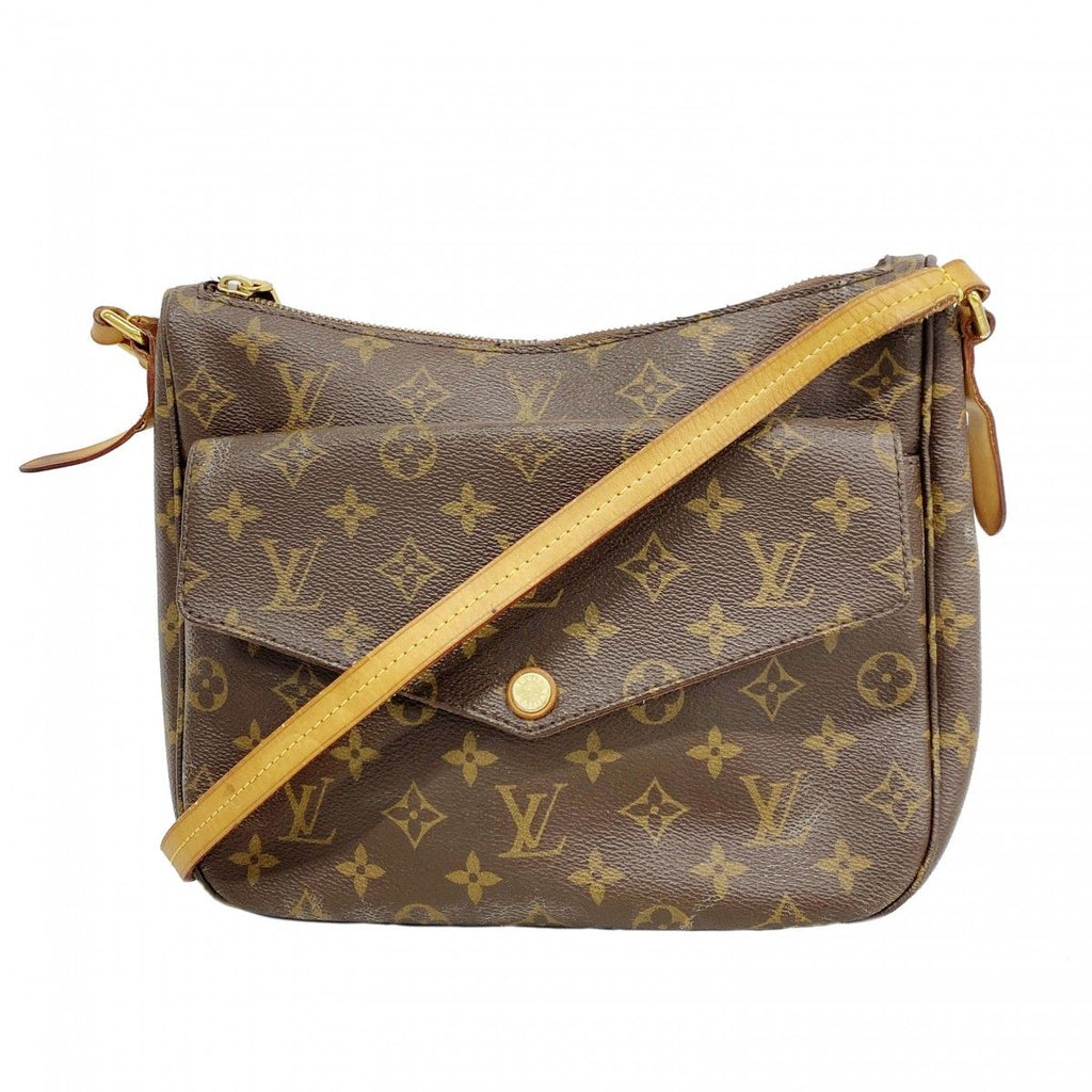 Louis Vuitton Shoulder Bag Monogram Mabillon Brown