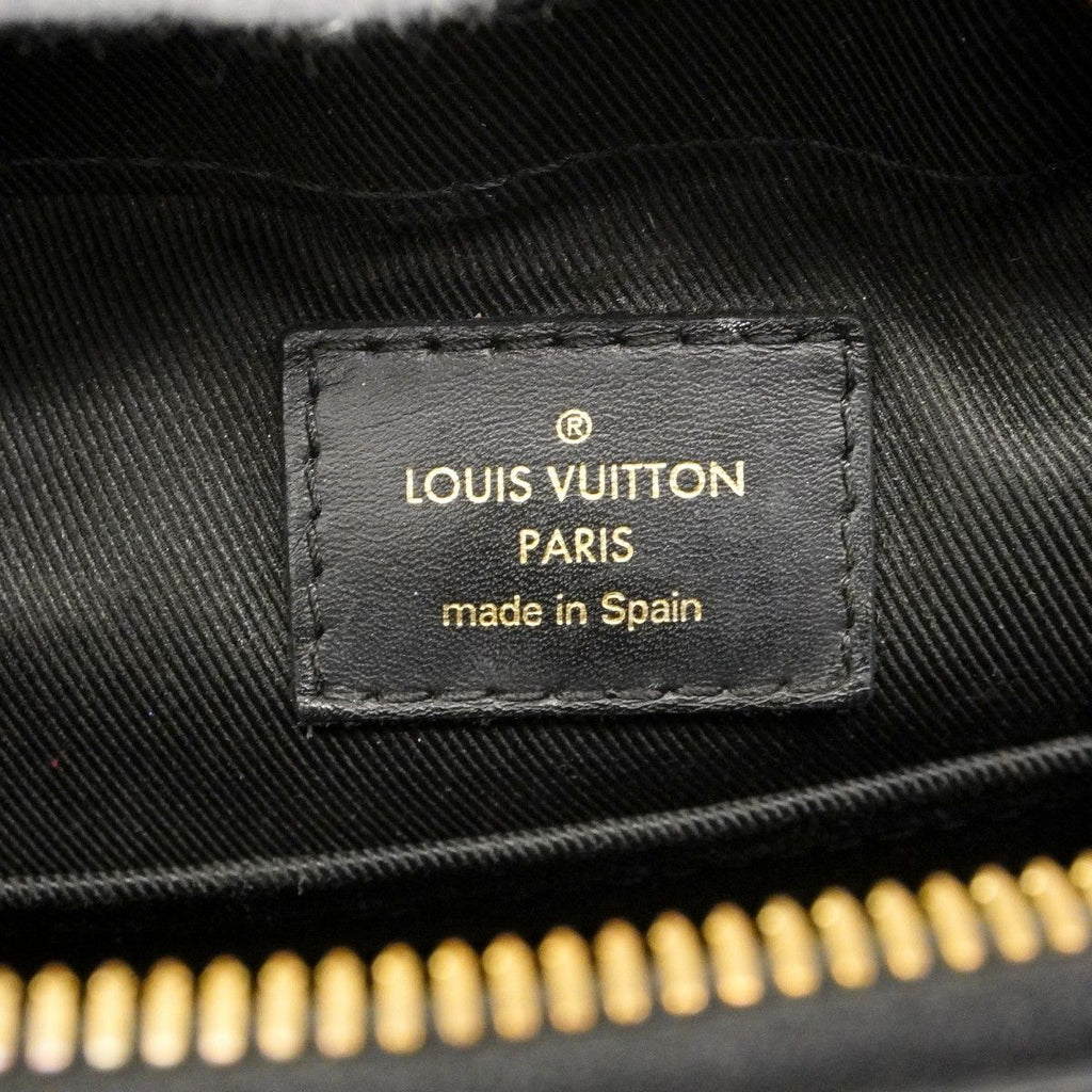 Louis Vuitton Shoulder Bag Monogram Saintonge Brown Black Cles — view 5